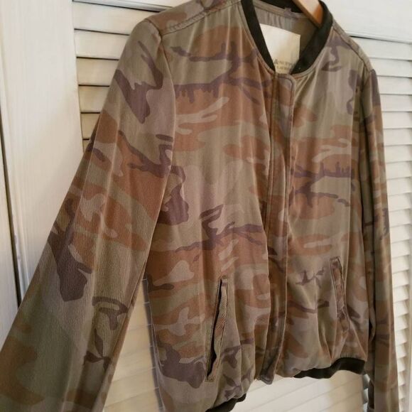 Ralph Lauren Denim & Supply Camo Bomber Jacket L - Picture 2 of 9